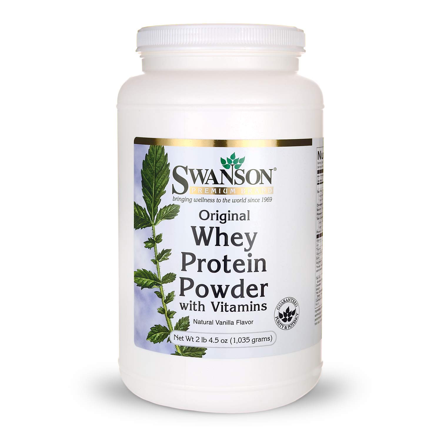 Vanilla Whey Protein Powder 36.5 oz (1035g) - Premium Muscle Recovery & Post-Workout Supplement for Athletes & Fitness Enthusiasts - Great for Smoothies, Shakes & Baking