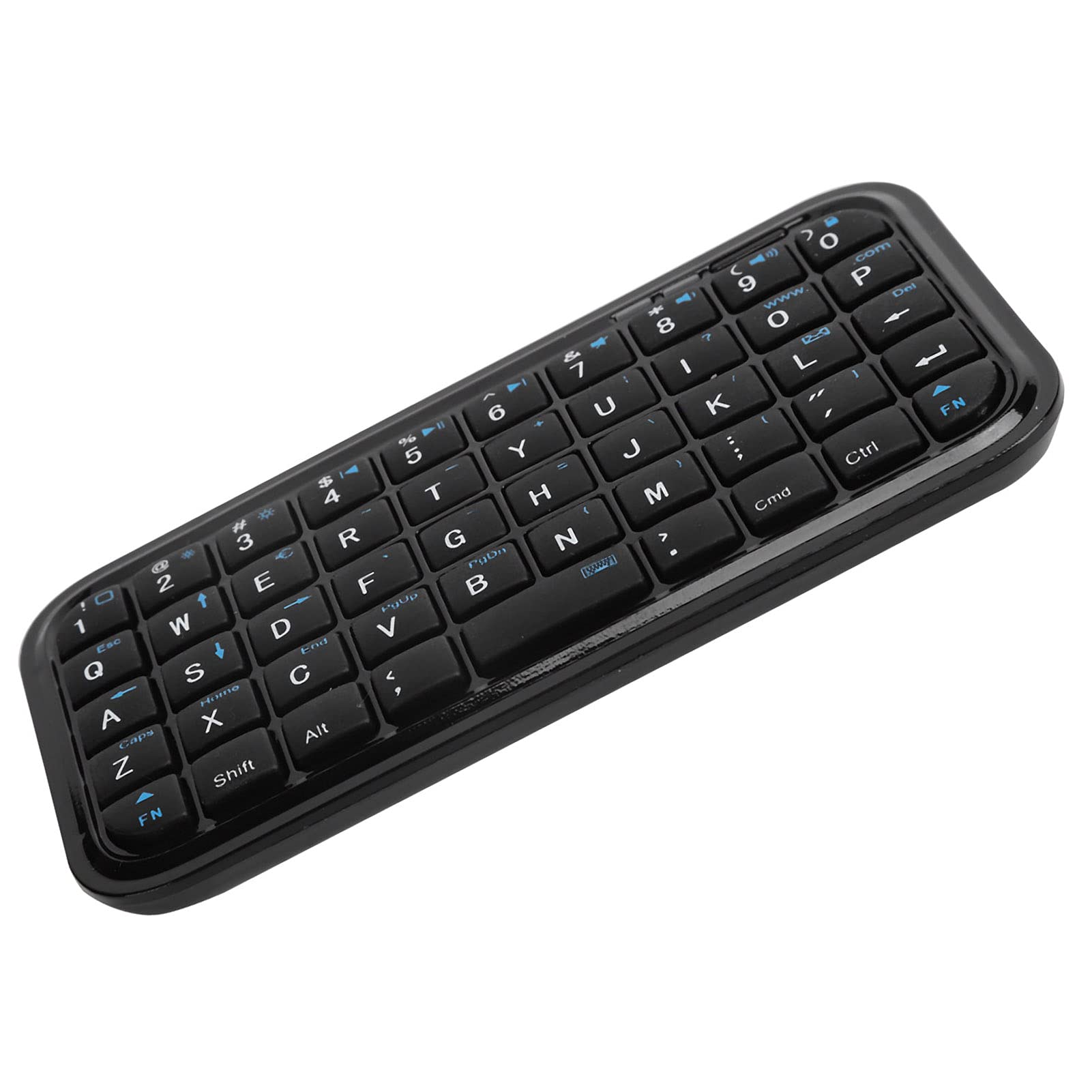 PUSOKEI Mini Bluetooth Keyboard - Rechargeable Wireless Keyboard with Lithium Battery for iPad 1/2/Air, Android Tablets & Smartphones | Perfect for Travel, Office & Home Use