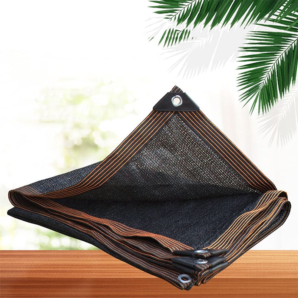 MAHFEI 70% Shade Cloth with Grommets - UV Resistant Sun Shade Sail for Patio, Greenhouse & Garden - Durable HDPE Sunblock Canopy for Plants & Outdoor Use - Perfect for Sun Protection, Backyard Shading and Plant Growth