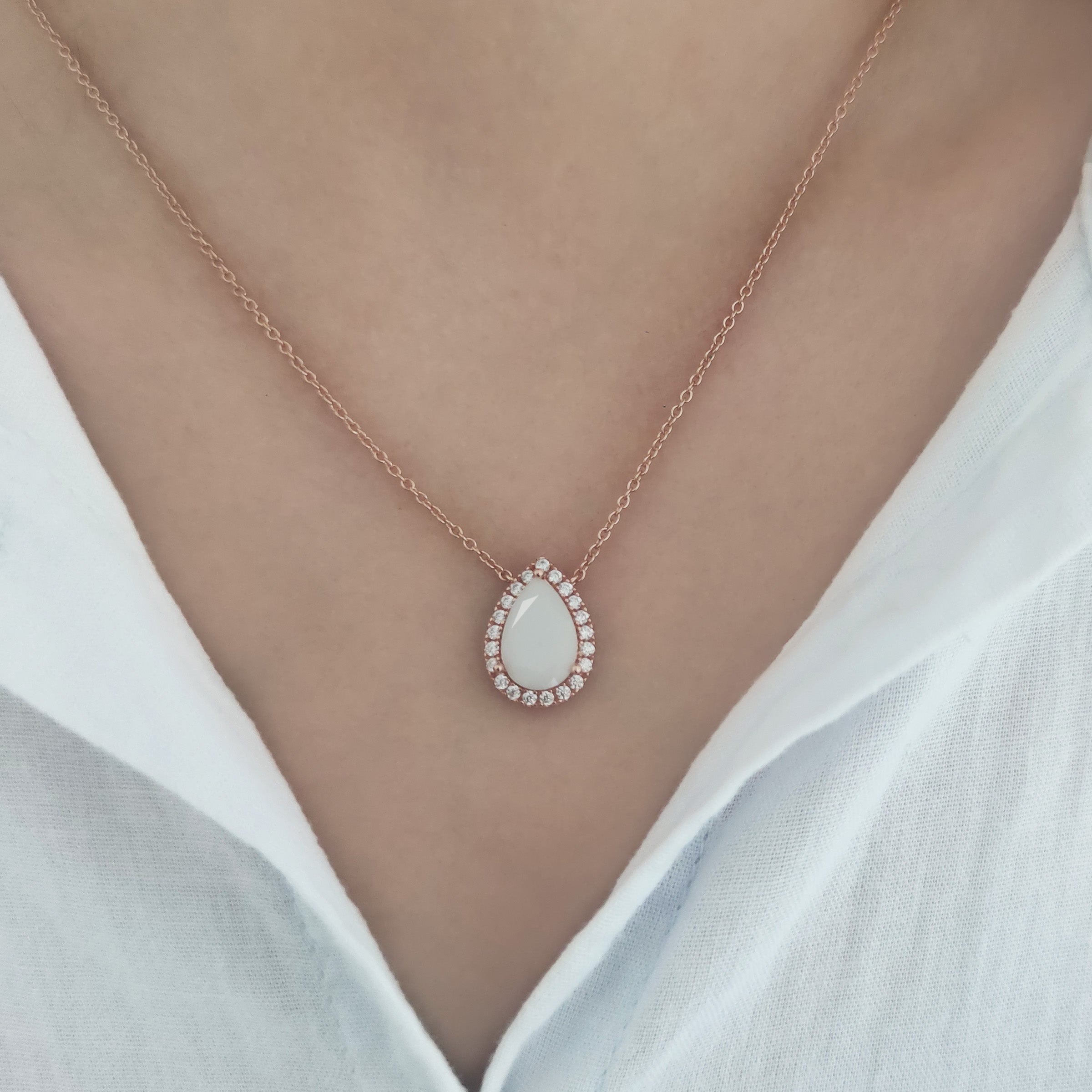 Nurture Drop Breastmilk Necklace - Handmade Keepsake Jewelry for Moms | Perfect for Mother's Day, Baby Showers & Breastfeeding Support