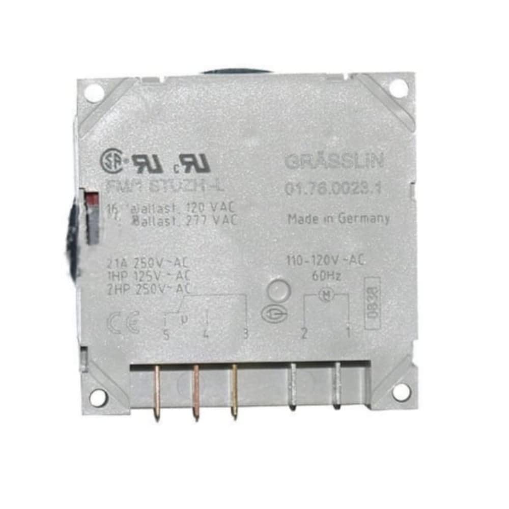 Grasslin 24-Hour Spa Timer with Manual Override - Compatible with Most Vita Spas (Model VIT460512) - Perfect for Hot Tub Maintenance & Pool Equipment Control
