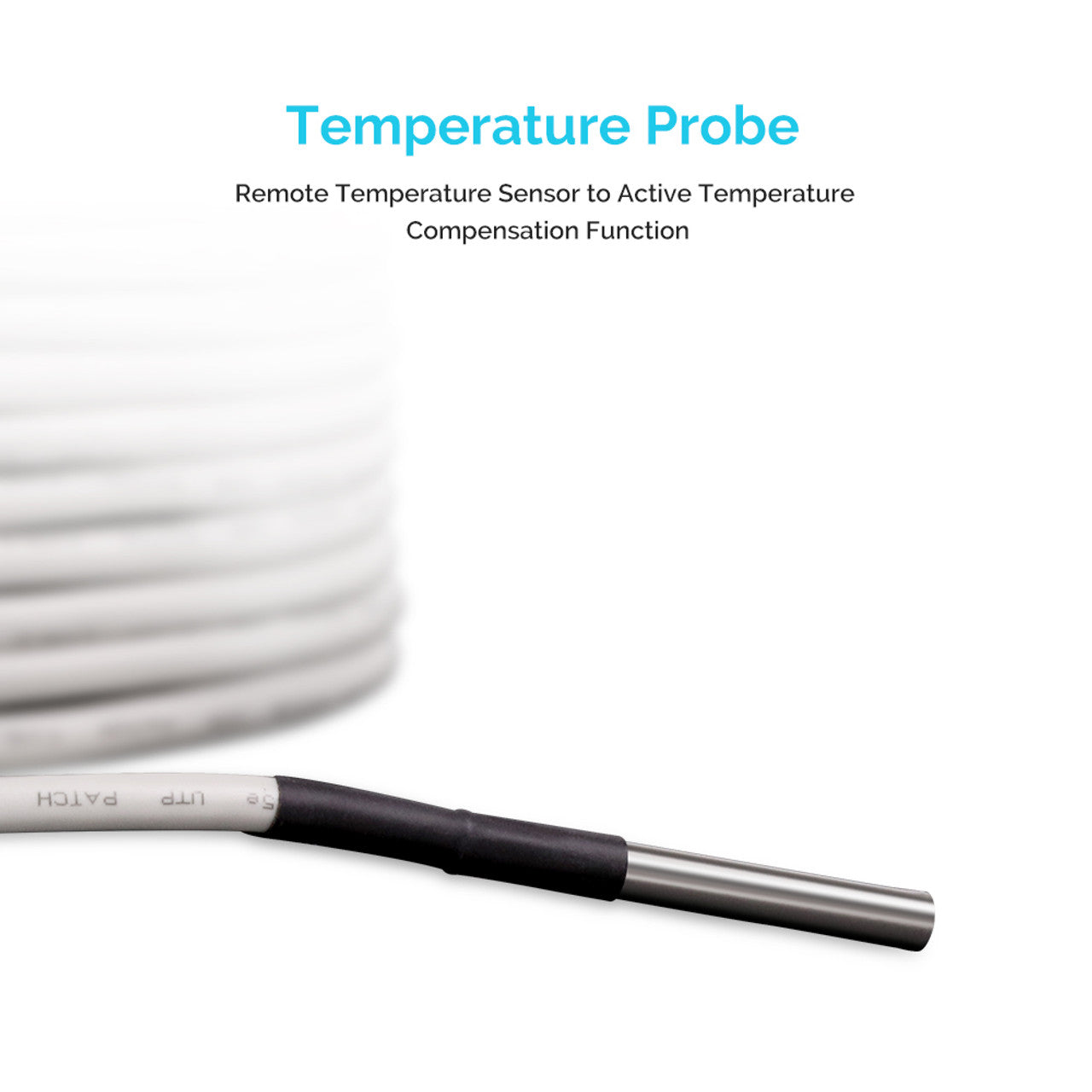 Renogy Battery Temperature Sensor for DC to DC On-Board Battery Charger - Monitor Battery Health for RVs, Boats & Solar Power Systems