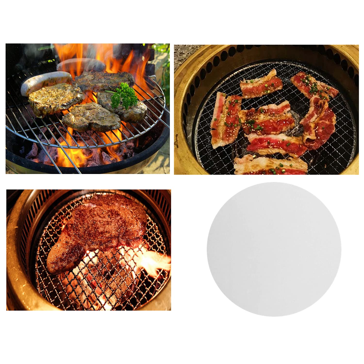 200 Pcs 9 Inches Precut Parchment Paper Rounds - Non-Stick Baking Liners for Oven, Cake Pans, Air Fryer & Cookie Sheets - Perfect for Baking, Roasting & Meal Prep