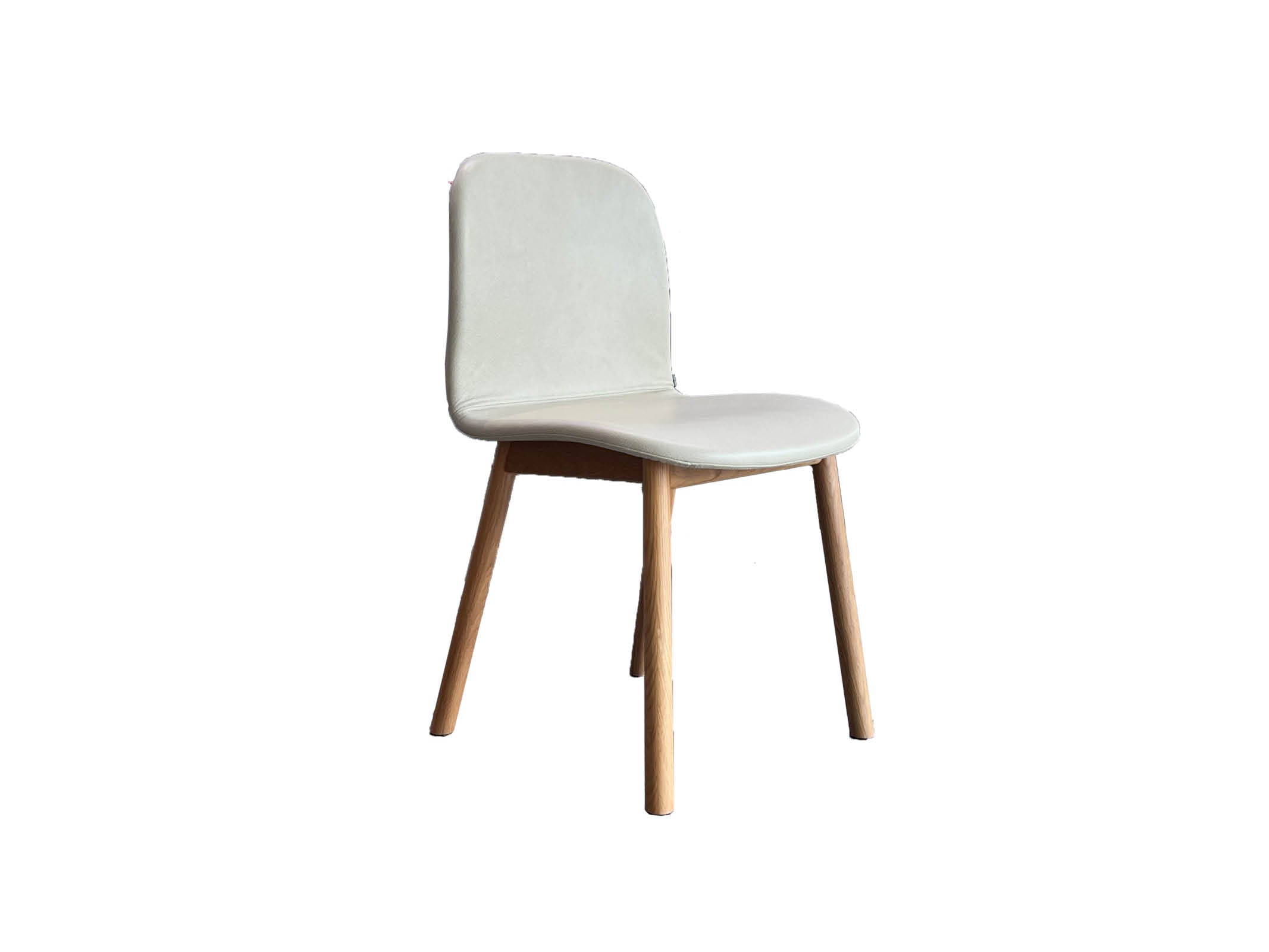 Modern Dining Chairs Set of 2 - Sturdy Wooden Kitchen Chairs with Padded Seats - Perfect for Dining Room, Kitchen, Breakfast Nook & Small Spaces
