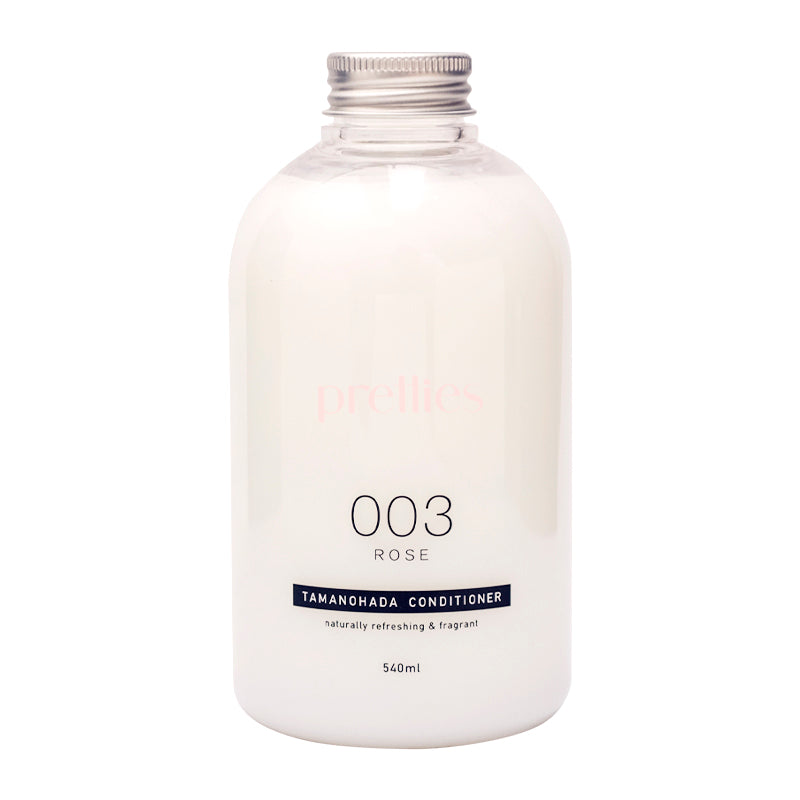 TAMANOHADA No.003 Rose Scented Hair Conditioner - 540ml for Soft, Hydrated Hair - Perfect for Dry, Damaged Hair Care & Daily Moisturizing