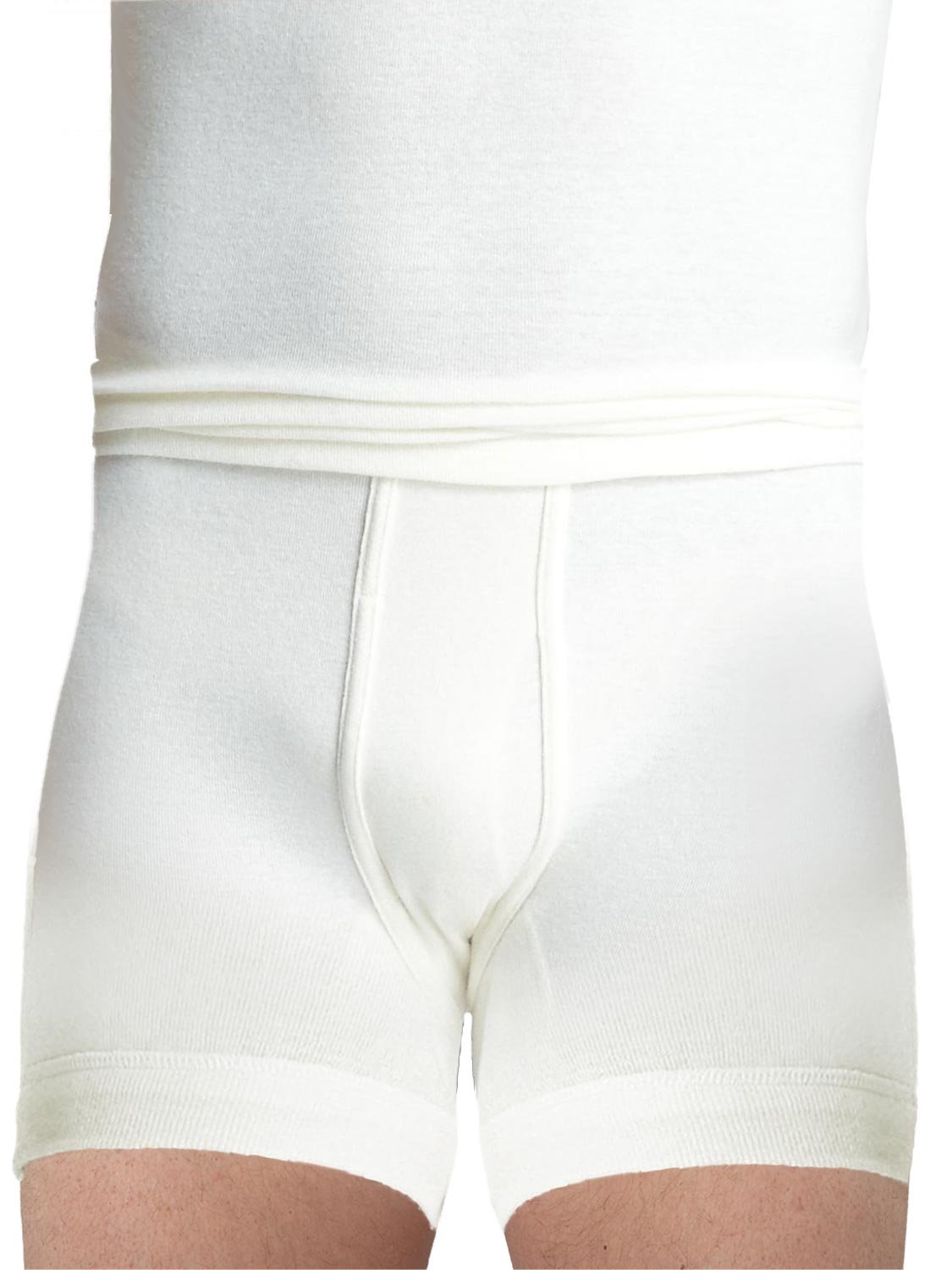 Men's Thermal Shorts 8010030 - Winter Warm Fleece Lined Underwear for Cold Weather, Outdoor Sports & Layering