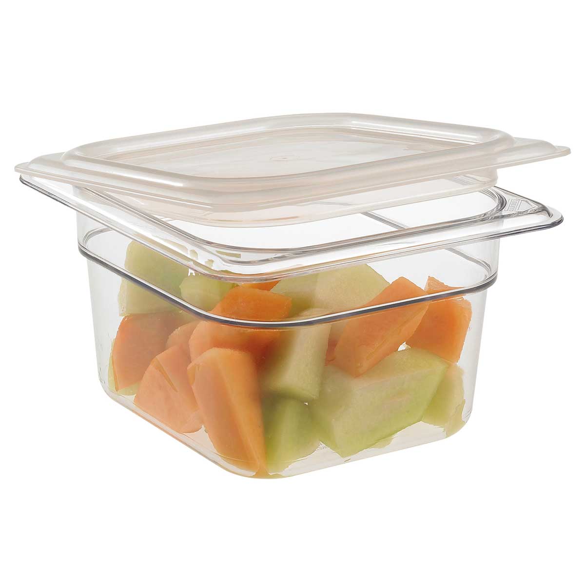 Cambro 64CW135 Camwear 1/6 Size Clear 4