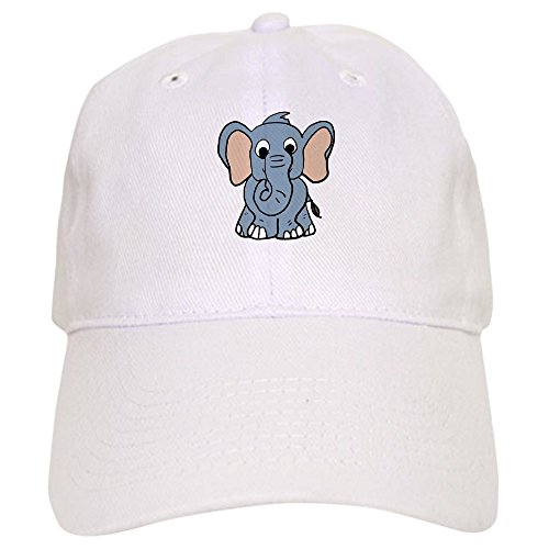 White - Cute Elephant Cap