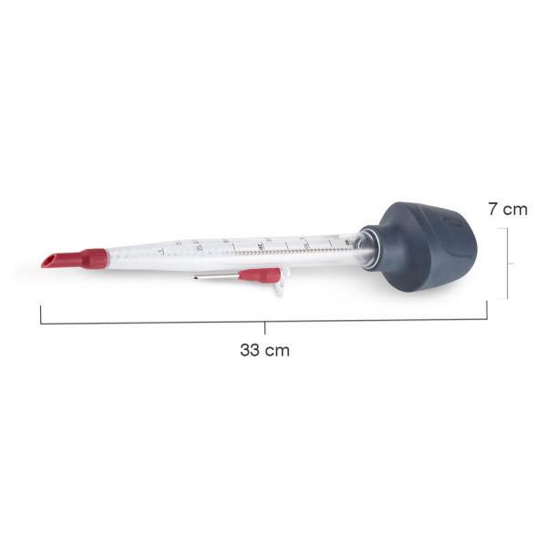Zyliss 2-in-1 Baster & Infuser Set - Silicone Kitchen Tool for Marinating, Basting & Flavoring Meats - Perfect for Thanksgiving Turkey, Roast Chicken & Holiday Cooking