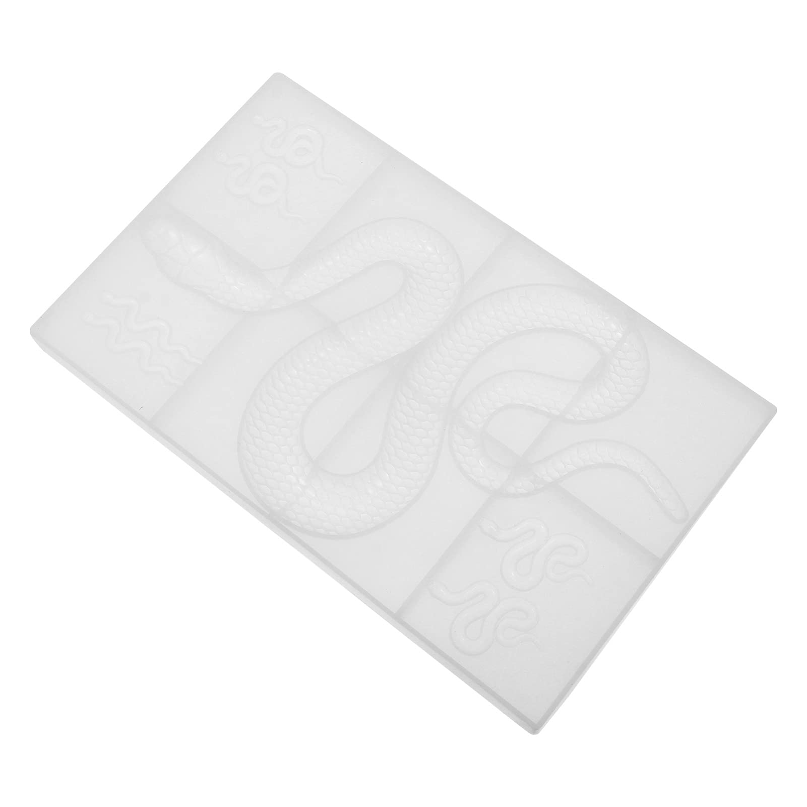 EXCEART Snake Shape Silicone Molds for Epoxy Resin, Crystal Jewelry Casting, Mirror Animal Decor - DIY Home Decoration & Handmade Craft Supplies for Gifts, Parties, and Household Ornaments