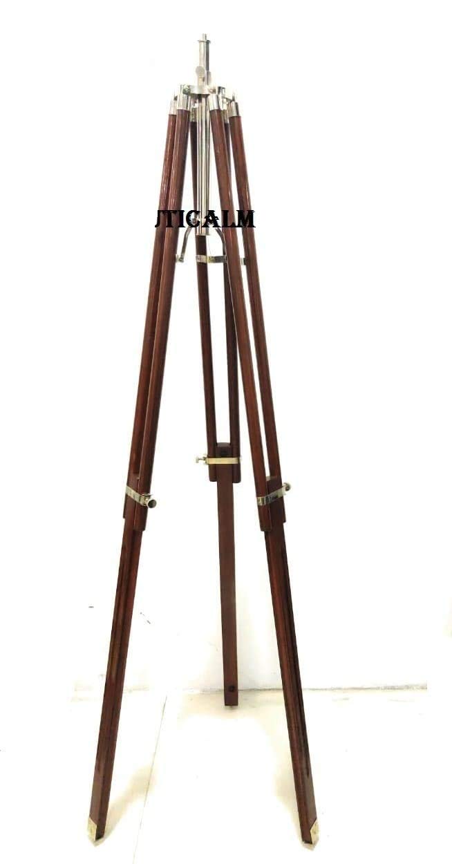Vintage Tripod Floor Lamp - Classic Design Living Room Lighting for Home Decor | Perfect for Reading Nook, Bedroom Corner & Cozy Spaces