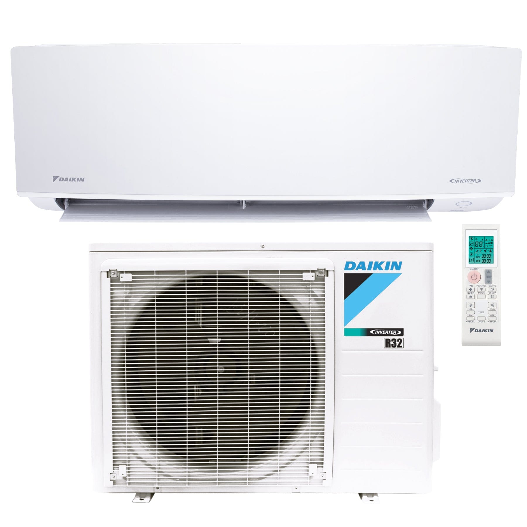 Daikin Oterra 24,000 BTU 21 SEER2 Ductless Mini Split Wall Mount Heat Pump Air Conditioner with WiFi - 230V R32 Refrigerant | Perfect for Home, Office & Garage Cooling & Heating