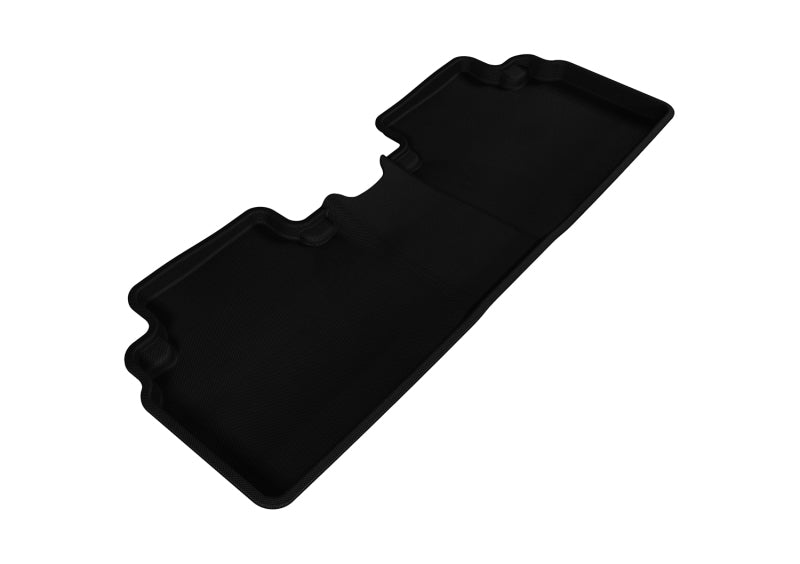 3D MAXpider Custom Fit All-Weather Floor Mats for 2006-2011 Honda Civic Sedan (2nd Row) - Kagu Series Black Car Mats | Perfect for Daily Commute, Road Trips & Winter Protection