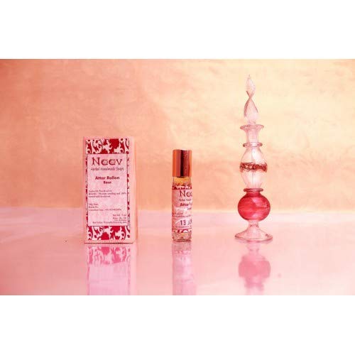 Neev Attar Roll-On Rose Perfume Oil - 5ml | Long-Lasting Fragrance for Women & Men | Perfect for Daily Wear, Special Occasions & Aromatherapy