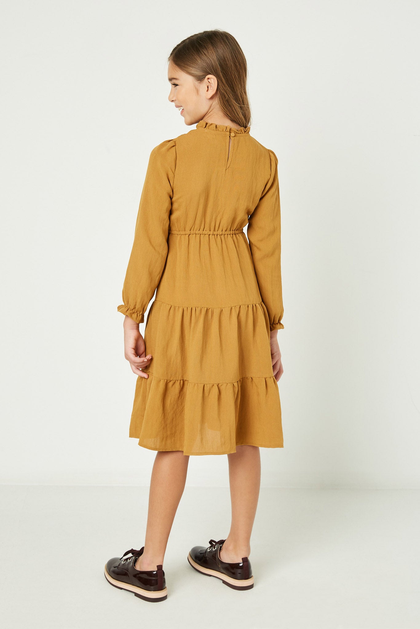 Embroidered Tiered Midi Dress for Women - Floral Summer Boho Maxi Dress with Puff Sleeves | Perfect for Beach Vacations, Date Nights & Outdoor Weddings