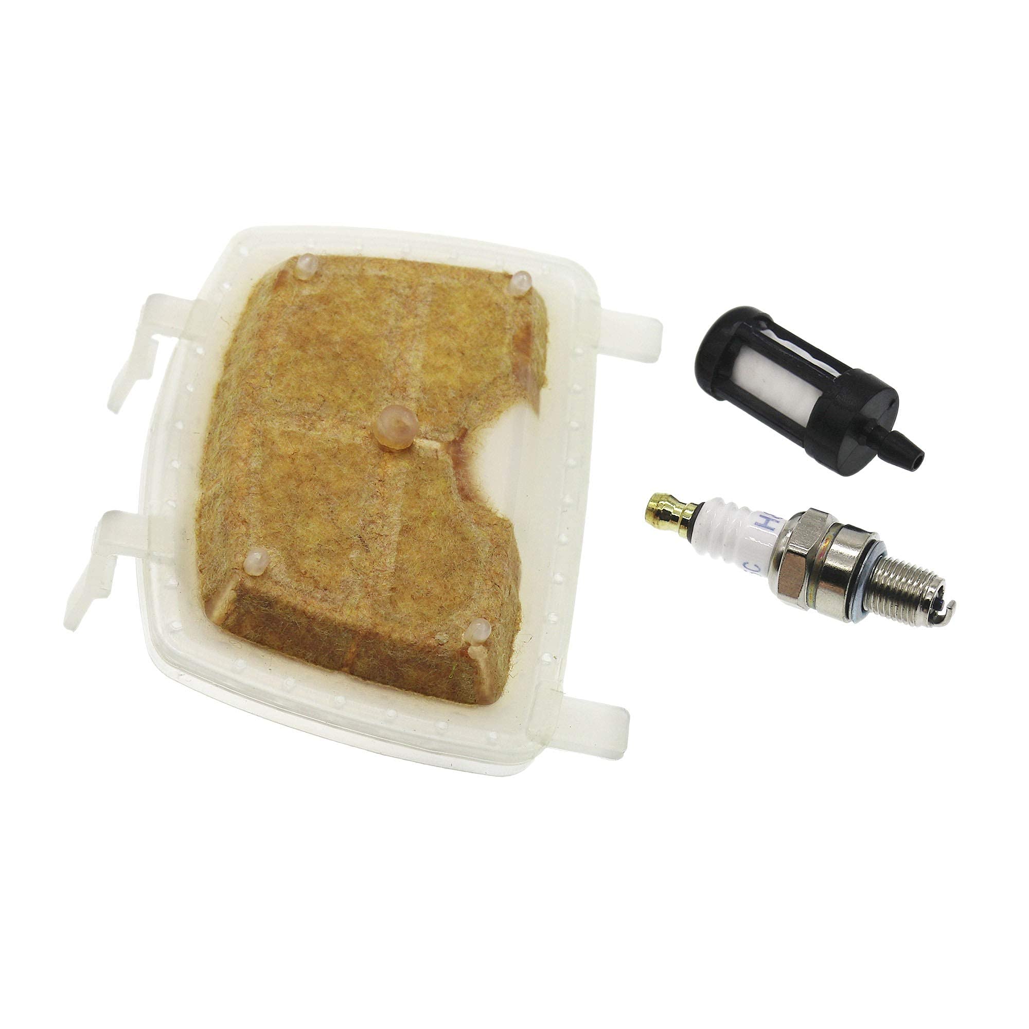 STIHL MS171 MS181 Chainsaw Air Filter, Fuel Filter & Spark Plug Replacement Kit – Compatible with STIHL MS170 MS180 – Perfect for Maintenance & Performance Tuning