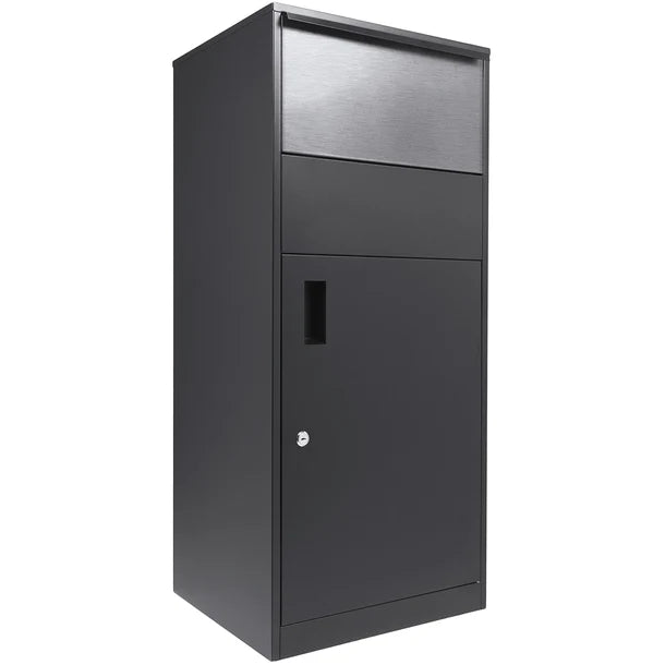 Barska CB13706 Extra Large Locking Parcel Box - Secure Single Compartment Mailbox for Packages | Perfect for Home, Office & Apartment Deliveries