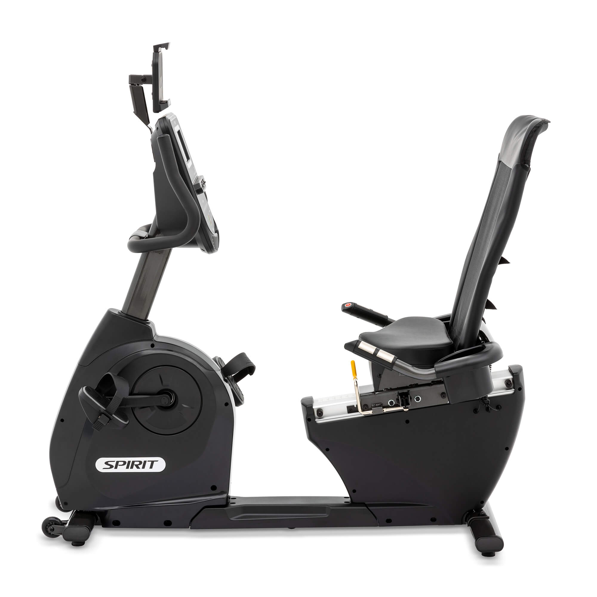 Spirit Fitness XBR95 Recumbent Exercise Bike for Home Gym - Low Impact Cardio Workout for Seniors & Rehabilitation | Perfect for Small Spaces & Apartment Workouts