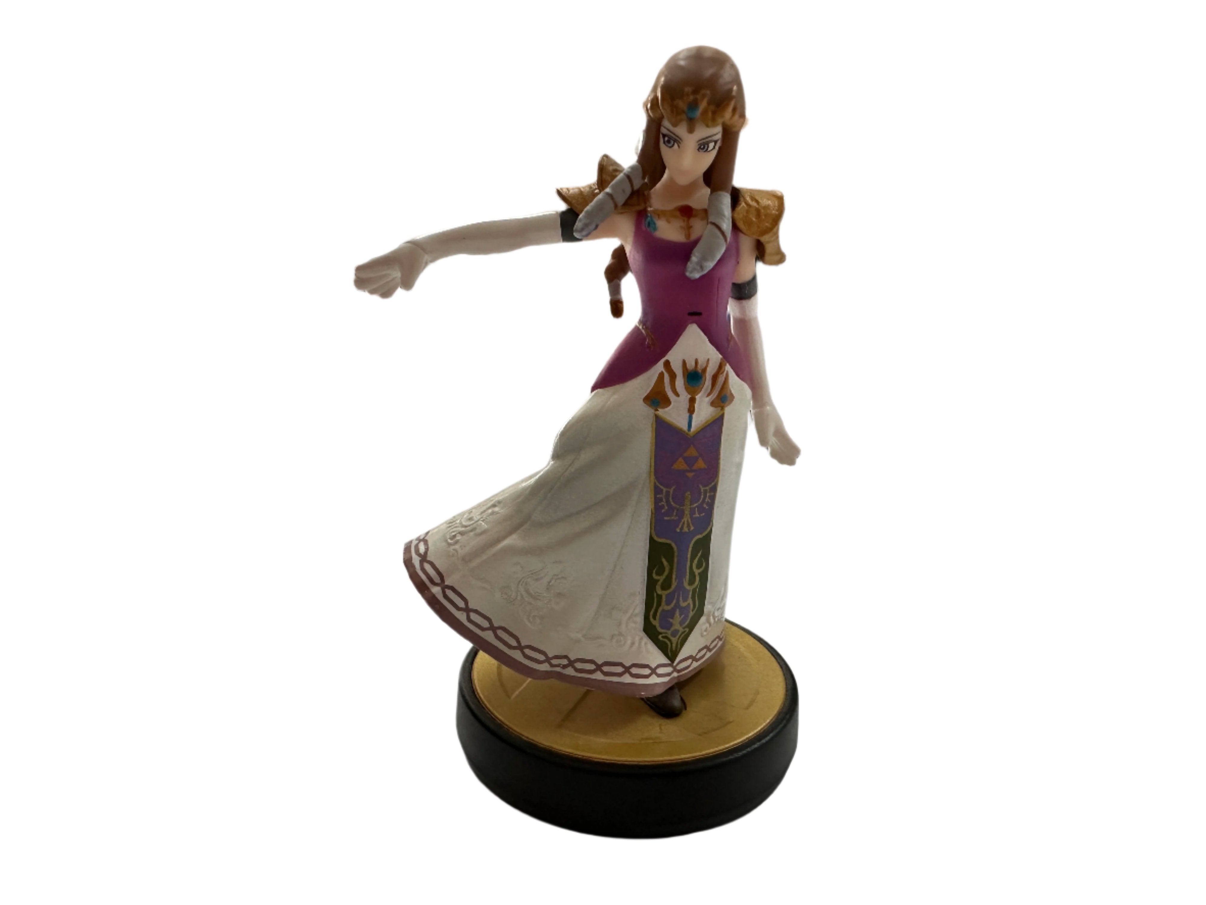 Original Nintendo Amiibo Super Smash Bros Zelda Figure - Collectible NFC Character for Switch, Wii U & 3DS - Perfect for Gaming, Display & Gift Giving