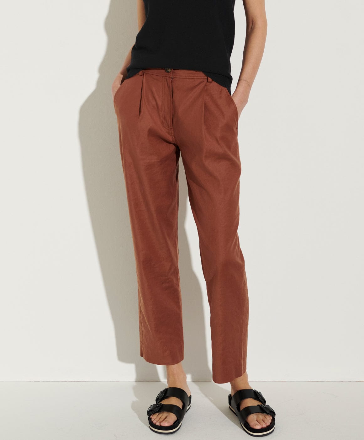 Stylish Everyday Ginger Trouser Pants for Women - Comfortable & Versatile for Work, Office, and Casual Wear