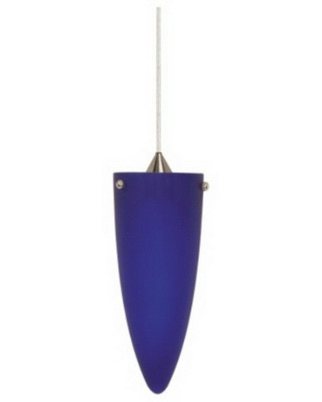 Nuvo Lighting 60 657 Brushed Nickel Mini Pendant Light - Modern Single Bulb Fixture for Kitchen Island, Dining Room or Bedroom Lighting