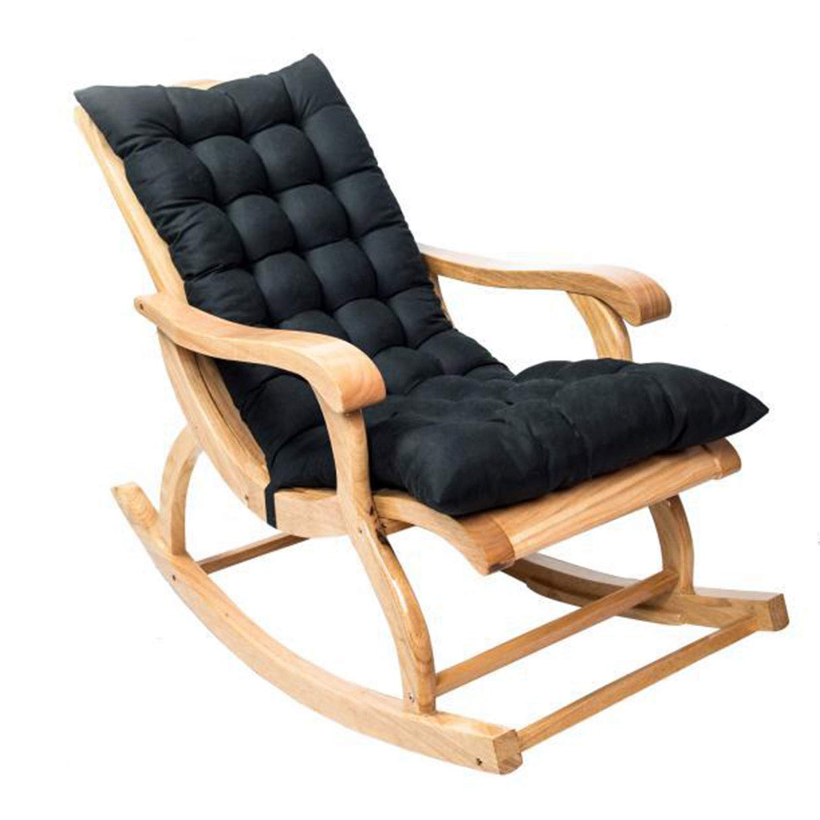 Premium Rocking Chair Cushions - High Back Garden Chair Pads, Non-Slip Soft Replacement Seat Covers for Recliners & Relaxing Chairs (120x50x8cm, Chair Not Included) - Perfect for Outdoor Patio, Porch, and Indoor Living Room Comfort