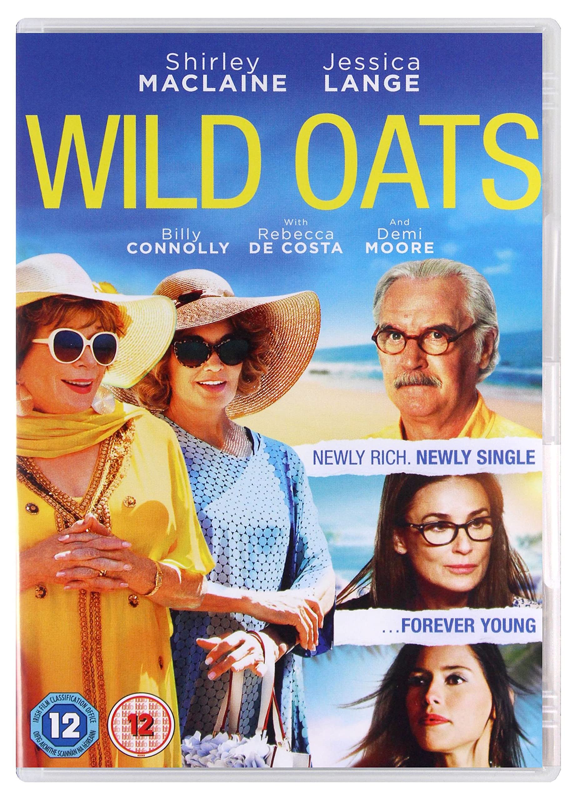 Wild Oats DVD - Hilarious Comedy Movie Starring Shirley MacLaine & Billy Connolly - Perfect for Movie Nights & Comedy Lovers