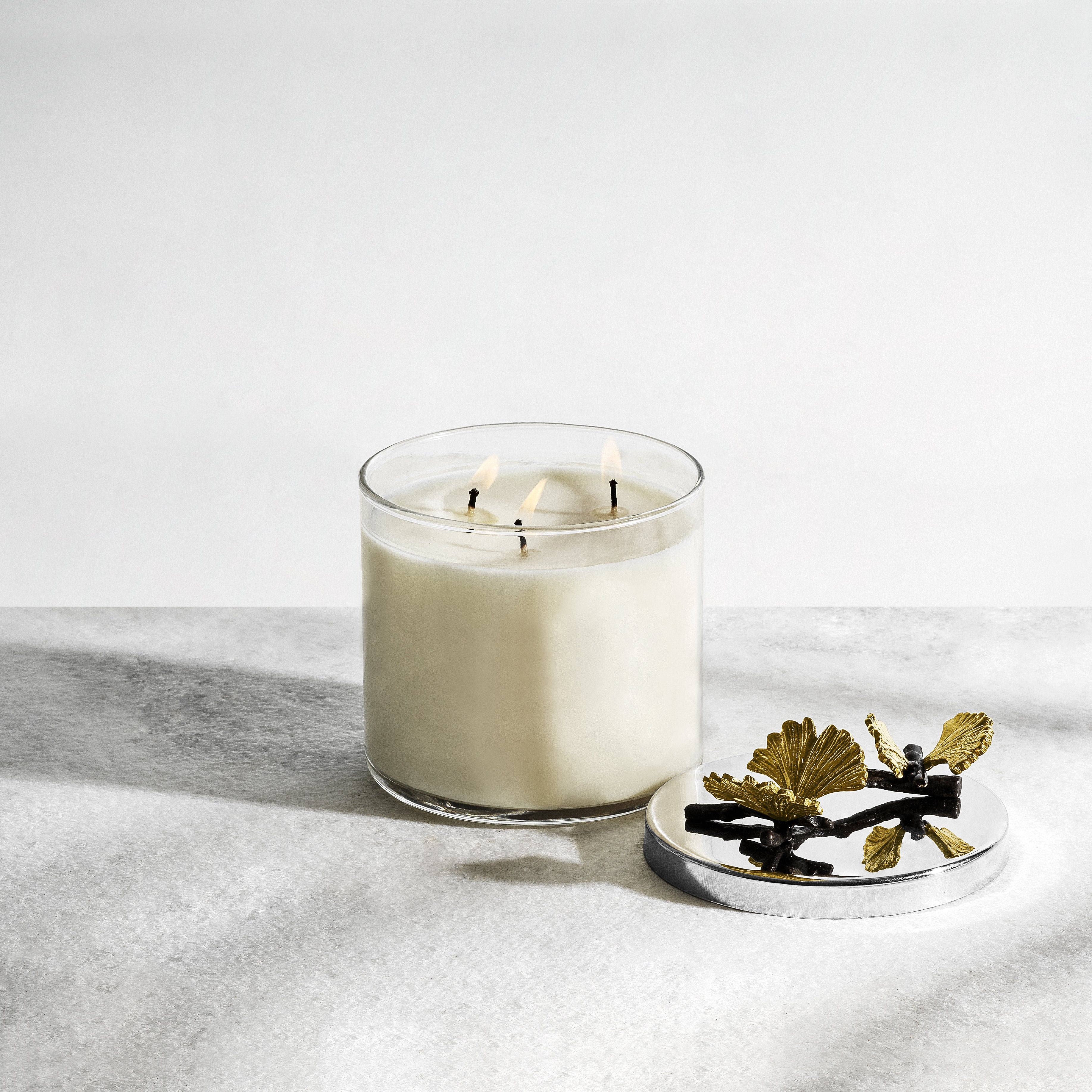 Butterfly Ginkgo Scented Candle - Natural Soy Wax Aromatherapy Candle for Relaxation, Meditation & Home Decor - Perfect for Bedroom, Bathroom & Yoga Studio