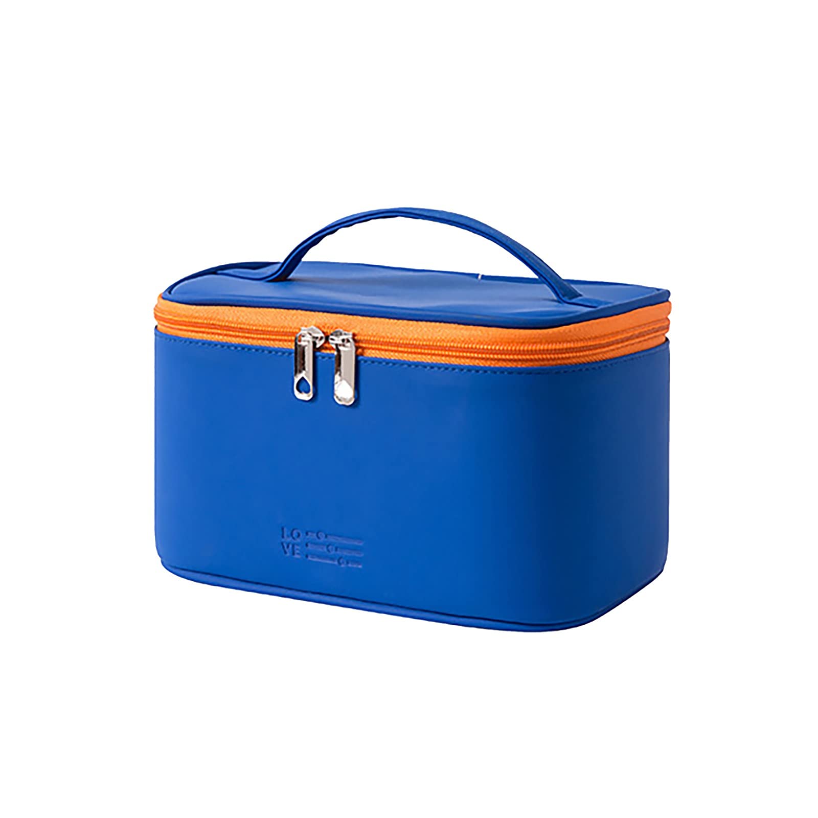 Jiusike Makeup Bag 160g - Soft Cosmetic Organizer with Zipper Closure for Travel & Daily Use (One Size, Color C) - Perfect for Toiletry Storage, Makeup Artists & On-the-Go Essentials