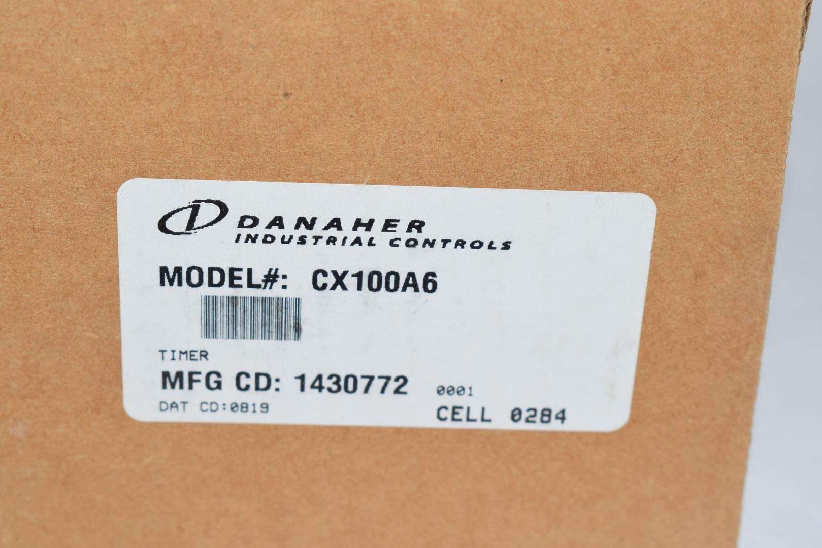 CX100A6 Timer - CYCL-Flex Panel with LCD Display | CX Series Electronic Repeat Cycle Timer | 120 VAC | Ideal for Industrial Automation & HVAC Control Systems