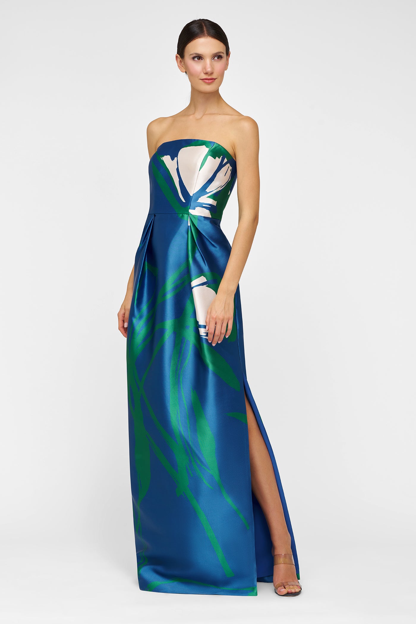 Elegant Marisol Strapless Column Gown for Women - Formal Evening Dresses for Weddings, Prom & Black Tie Events