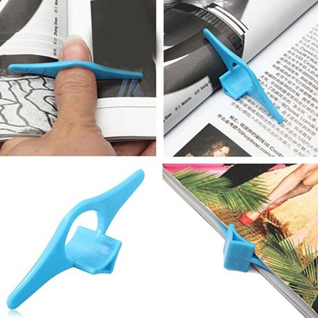 Thumb Book Holder with Finger Ring - Ergonomic Bookmark for Reading, School & Office Supplies | Perfect for Students, Professionals & Book Lovers