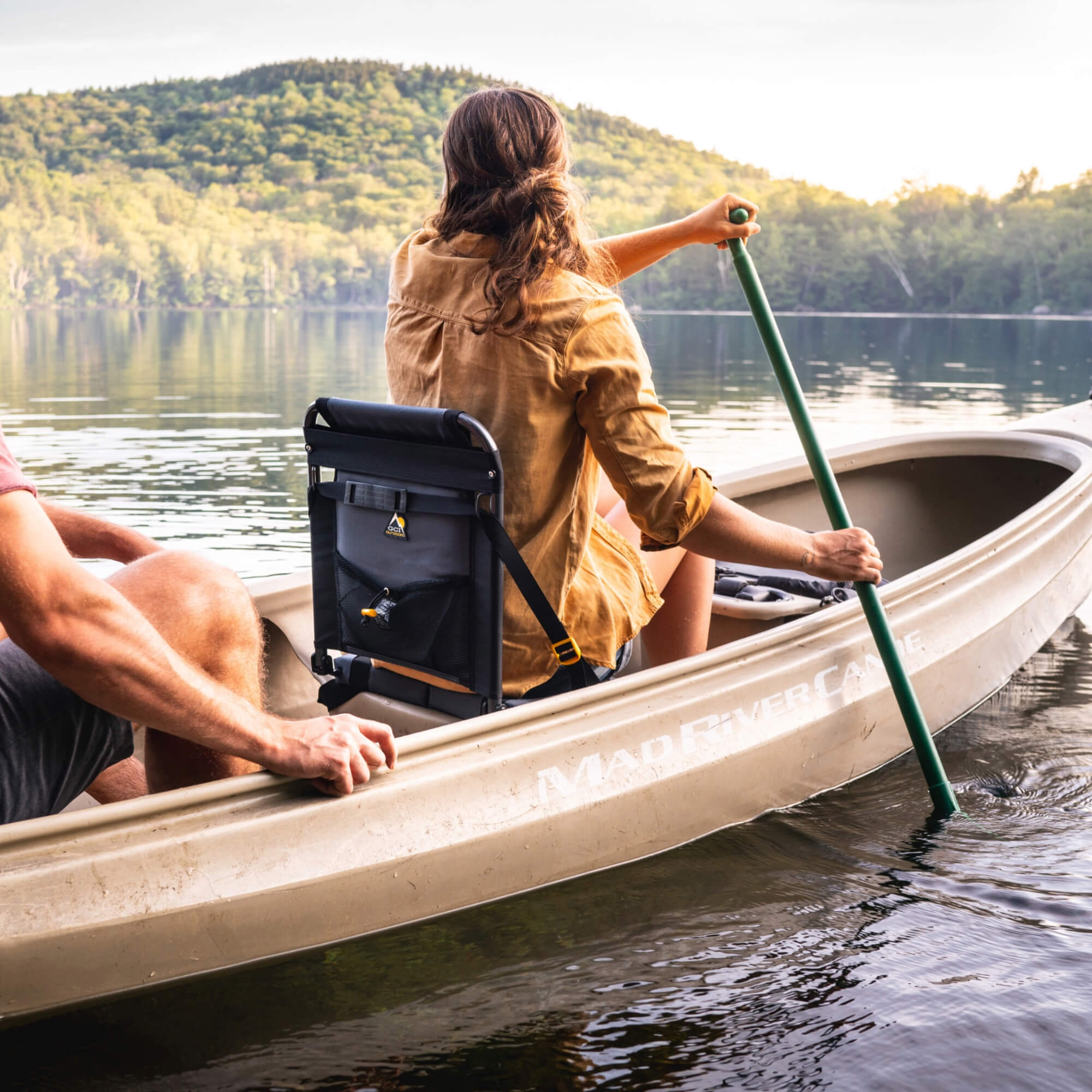 Comfortable Sitbacker Canoe Seat - Adjustable Padded Canoe Chair for Fishing & Kayaking - Perfect for Outdoor Adventures & Water Sports
