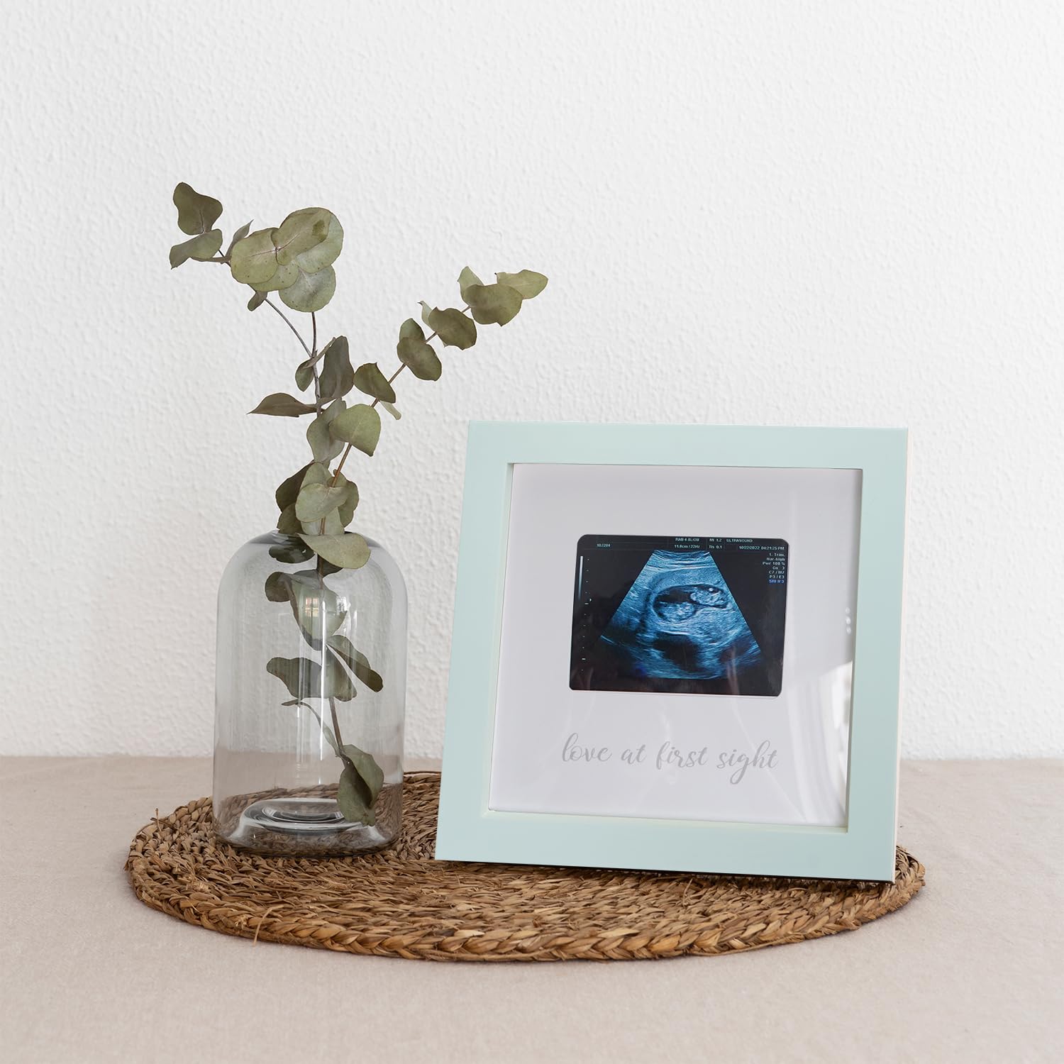 Ultrasound Picture Frame - Pregnancy Announcement Gift for Grandparents | Nursery Décor