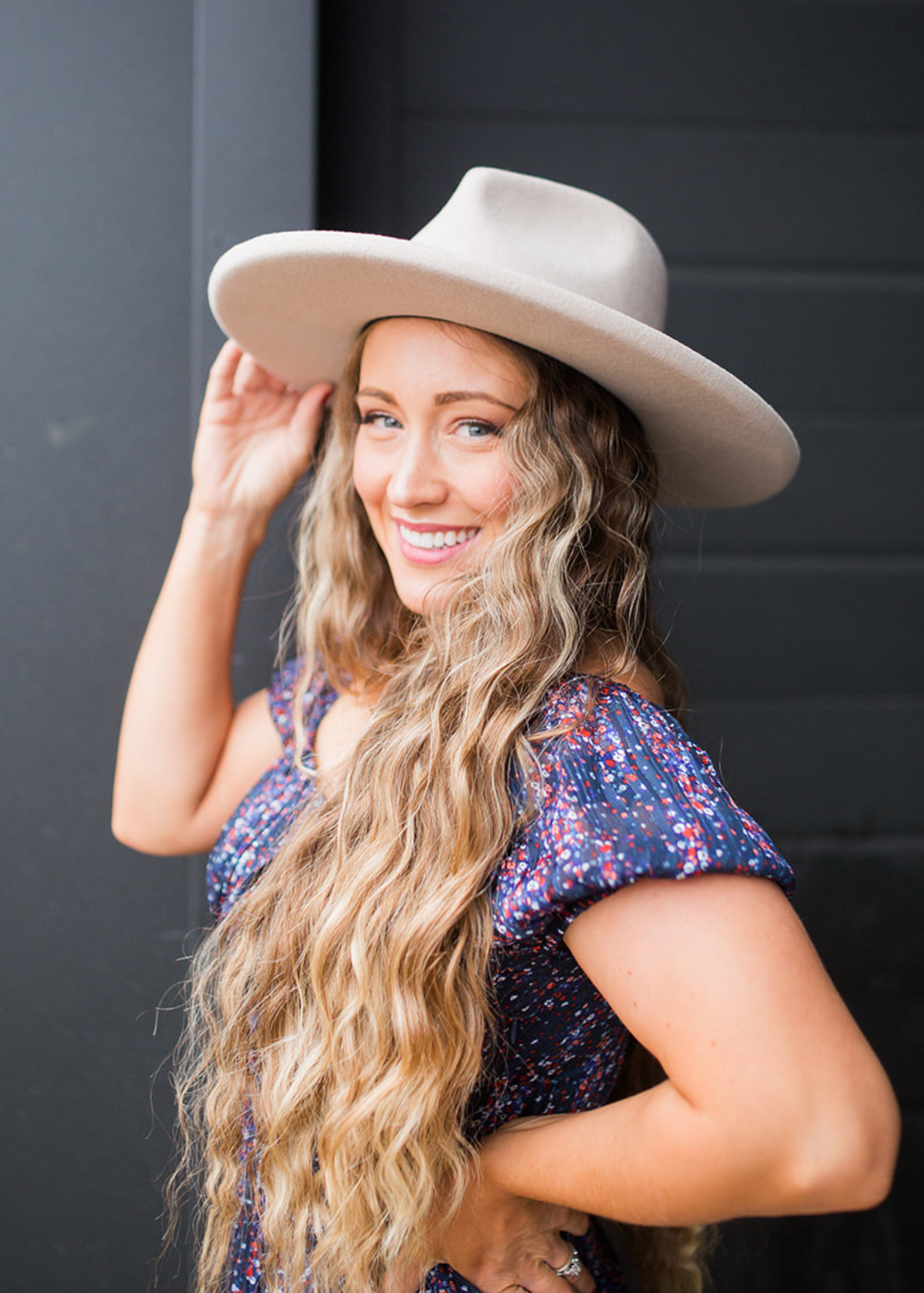 Amie Fedora Hat for Women - Stylish Wide Brim Sun Hat with UPF 50+ Protection - Perfect for Beach, Travel, and Outdoor Activities