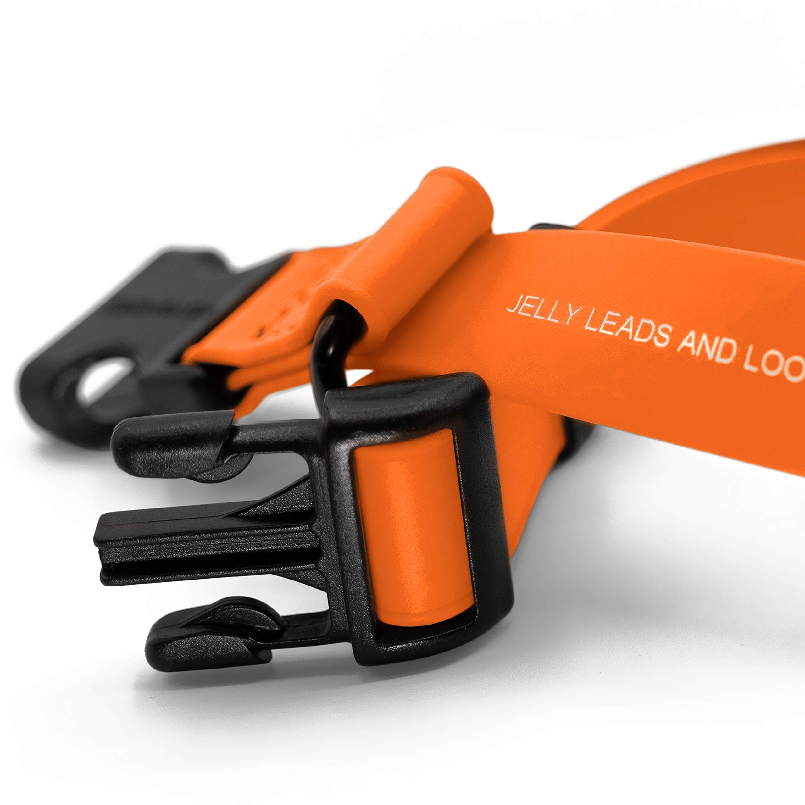 Waterproof & Easy-to-Clean Jelly Pet Collar - Stronger Than Leather - Made in USA - Small Size (3/4