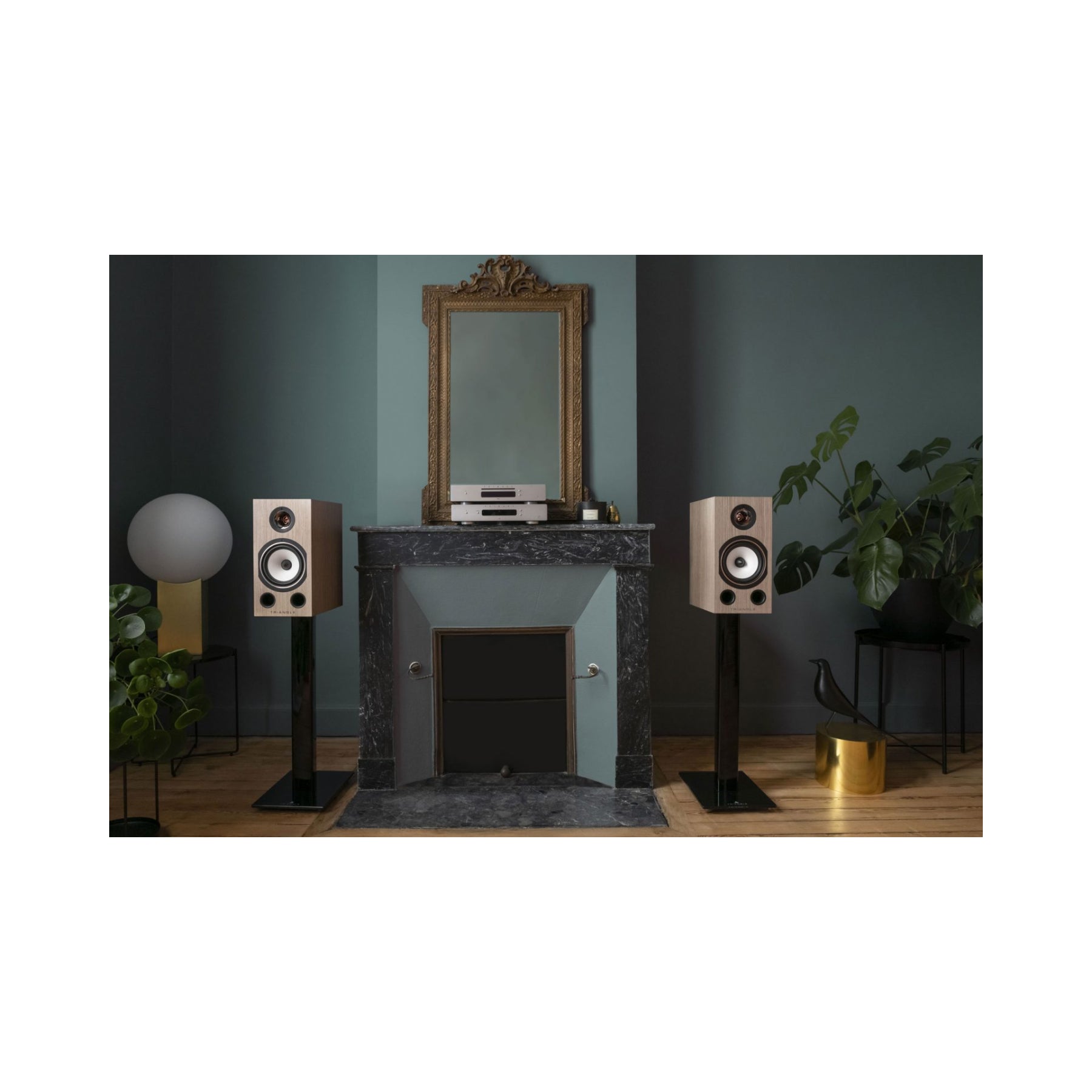Triangle Comete 40th Anniversary Bookshelf Speakers Pair - High Fidelity Stereo Sound for Home Audio, Music Listening & Home Theater Systems