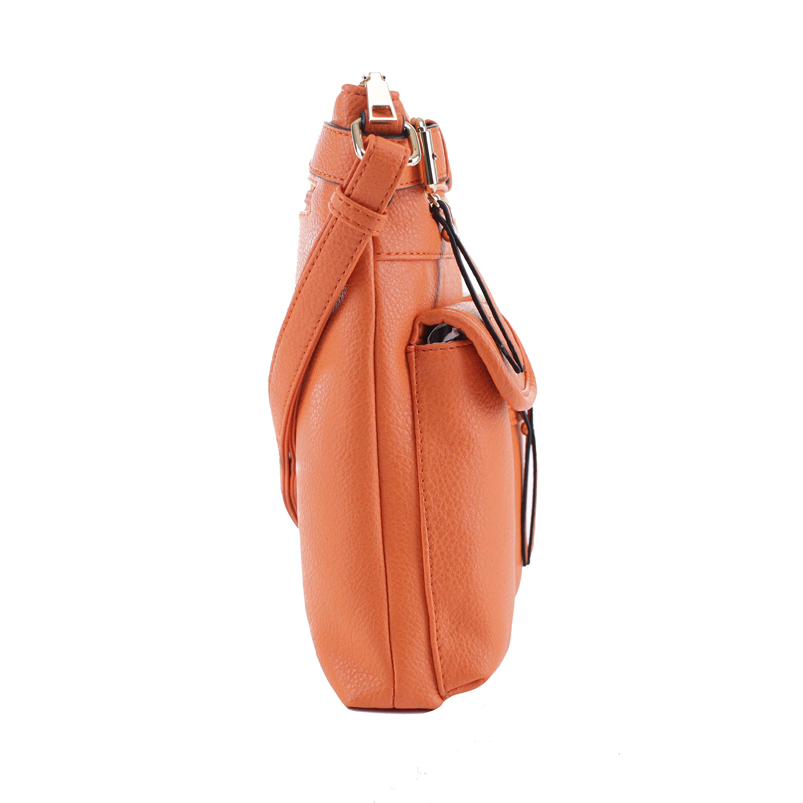 SG SUGU Katie Lightweight Medium Crossbody Shoulder Bag for Women - Multi-Pocket Design, Perfect for Travel, Work & Everyday Use