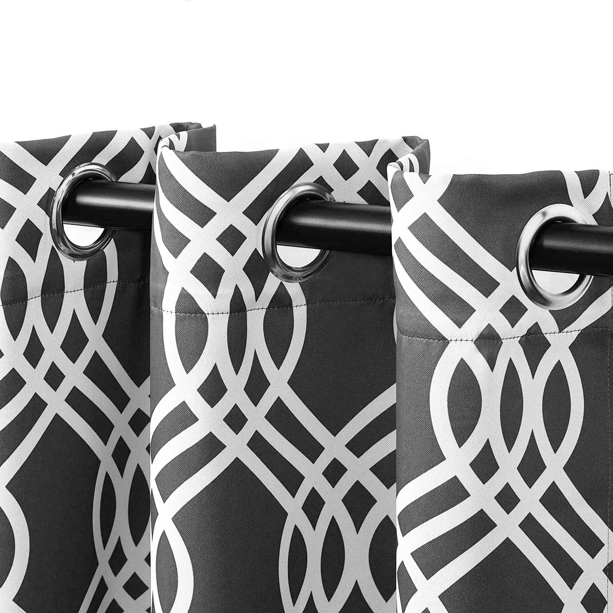 Machine Washable Blackout Curtains Set - Thermal Insulated Room Darkening Drapes for Bedroom & Living Room - Noise Reducing & Energy Saving Window Treatment for Home, Office, Nursery