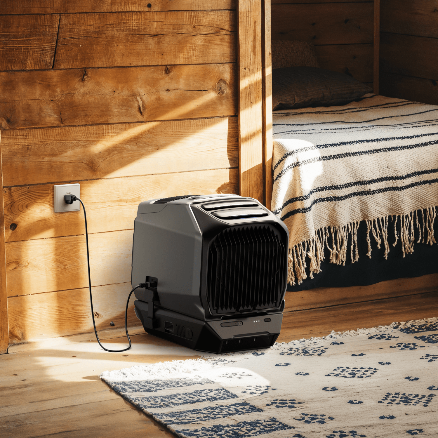 EcoFlow WAVE 3 Portable Air Conditioner - 12000 BTU, Smart App Control, Quiet & Energy Efficient for Camping, RV, Home & Office Use