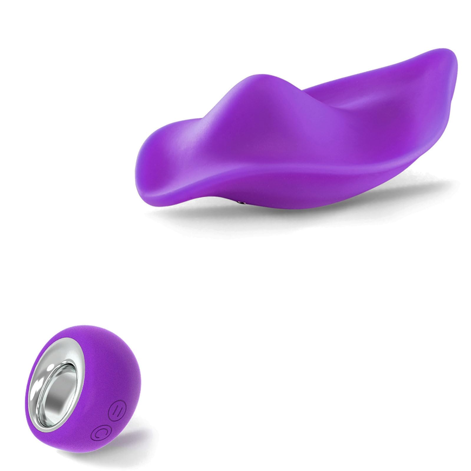 Remote Control Wearable Panty Vibrator for Women & Couples - 12 Powerful Vibration Modes, Quiet Rose Design - Perfect for Discreet Public Play, Couples Foreplay & Solo Pleasure