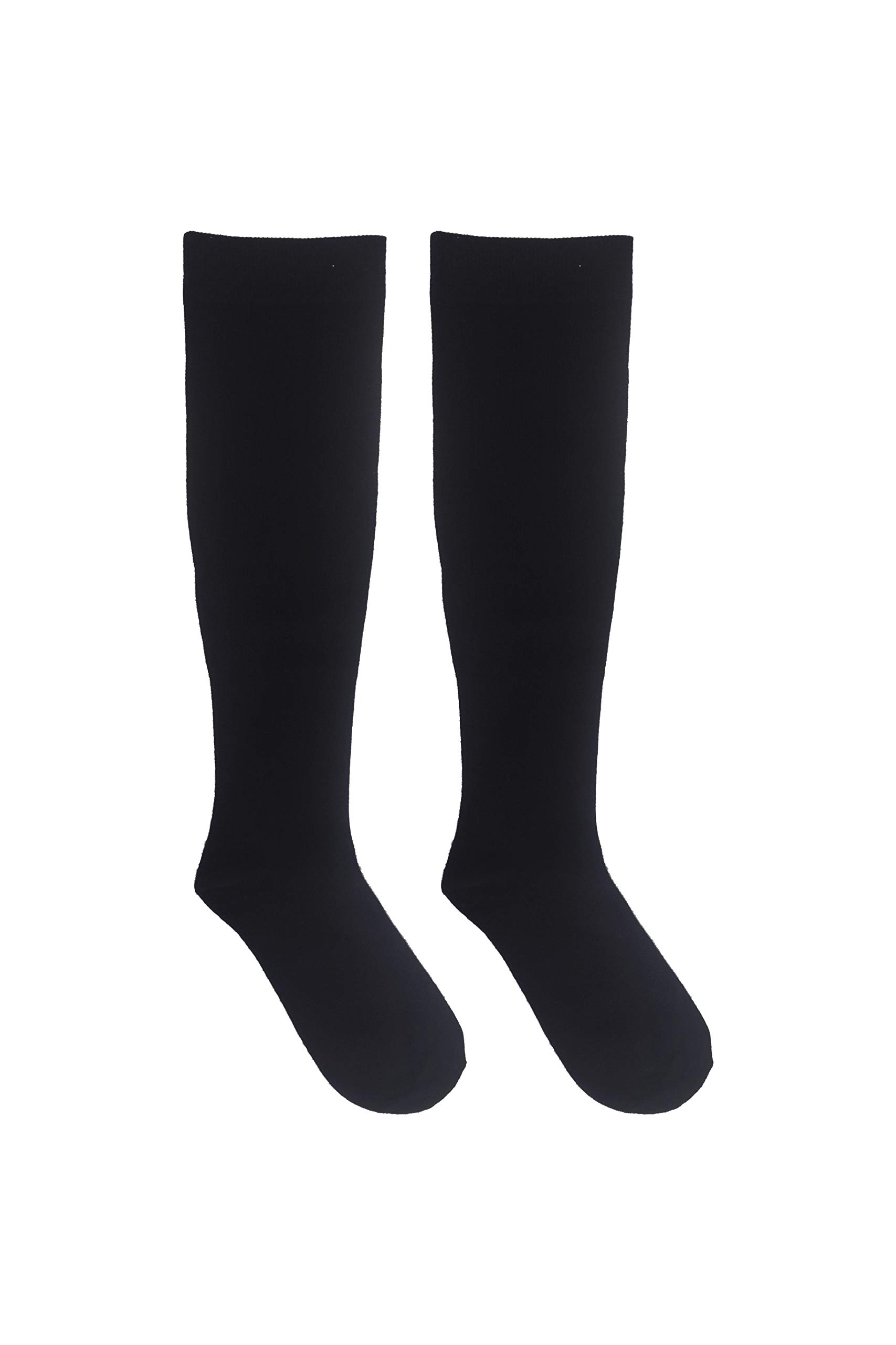 Mirabeau Fashion Knee High Compression Socks for Women & Men - 2 Pairs Set - Improve Circulation & Reduce Swelling - Perfect for Running, Travel & Nurses