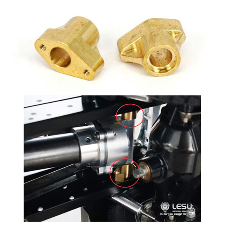 LESU 1/14 Scale Metal Spare Part Screw Lifting Base for RC Dumper Truck 3348 Model - DIY Radio Controlled Car Accessories & Simulation Model Parts - Perfect for RC Enthusiasts and Hobbyists