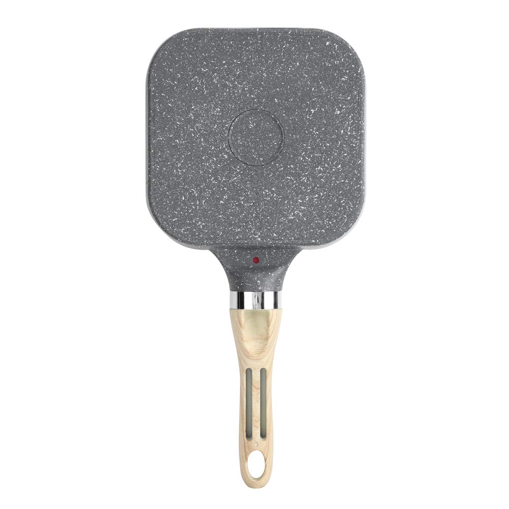Nonstick 4-Hole Pancake Pan - Universal Aluminum Egg Frying Pan for Pancakes, Omelettes, Burgers & Crepes - Perfect for Breakfast, Brunch & Family Cooking