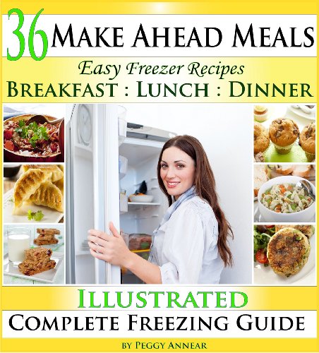 Make Ahead Meals: Easy Freezer Recipes for Breakfast, Lunch & Dinner | Crockpot Freezer Meals | Quick Meal Prep for Busy Families & Working Professionals