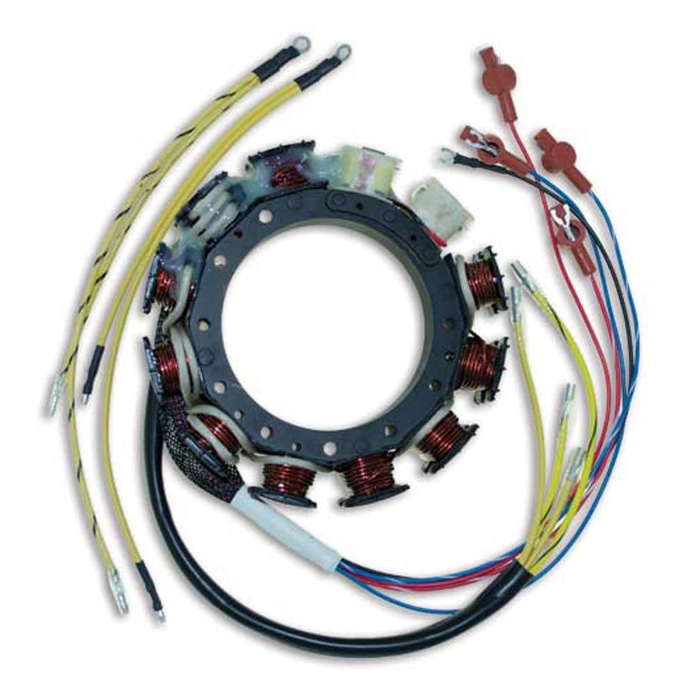 CDI Electronics 174-9610K 2 Mercury/Mariner Stator - 6 Cylinder 40 Amp Replacement Part (1989-2000) | Compatible with Outboard Motors for Marine Boats & Watercraft