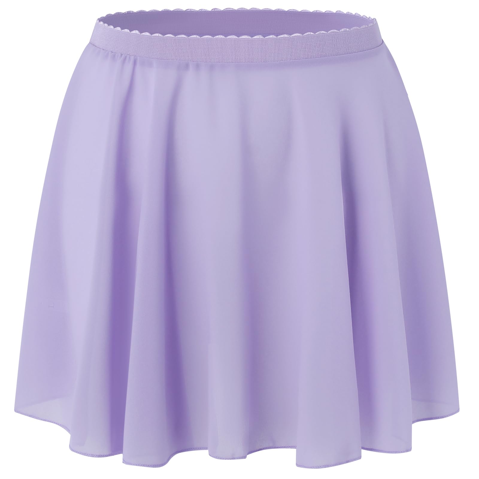 Ballet Skirt for Girls - Pull On Dance Wrap Skirt with Elastic Waist, Sheer Ballet Tutu for Toddler to Teen - Perfect for Recitals, Performances & Dance Classes