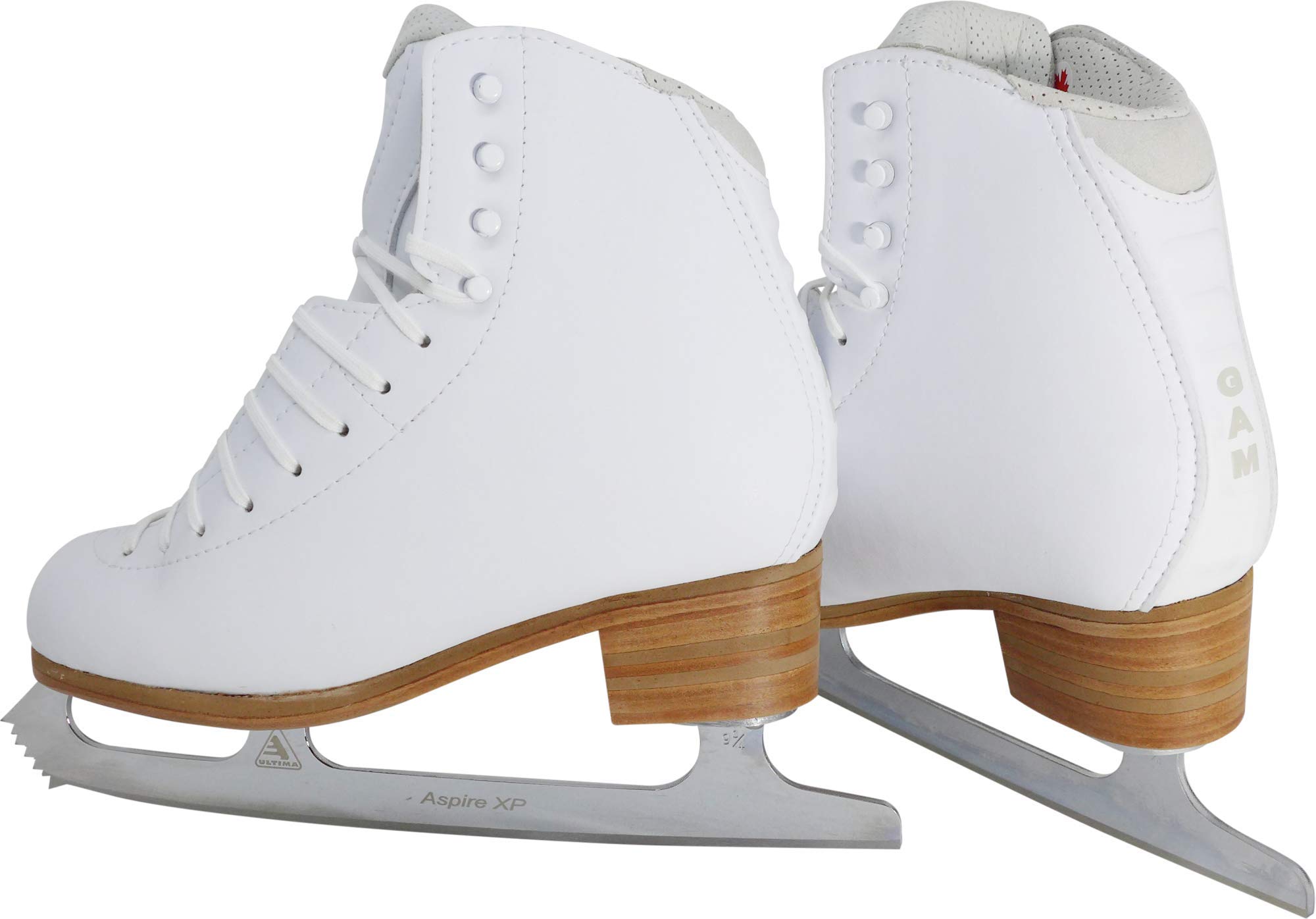 Jackson Ultima GAM Concept & Select Women's and Girls' White Figure Skates – Perfect for Ice Skating Lessons, Competitions, and Recreational Skating