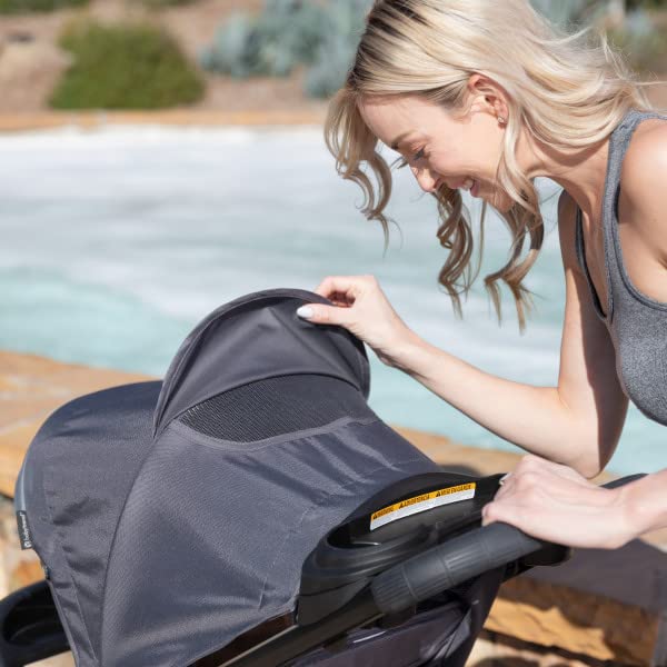 Baby Trend Tango 3 All-Terrain Stroller Travel System with EZ-Lift PLUS Infant Car Seat - Ultra Grey | Lightweight Compact Stroller for Newborns & Toddlers | Perfect for Travel, Shopping & Outdoor Adventures