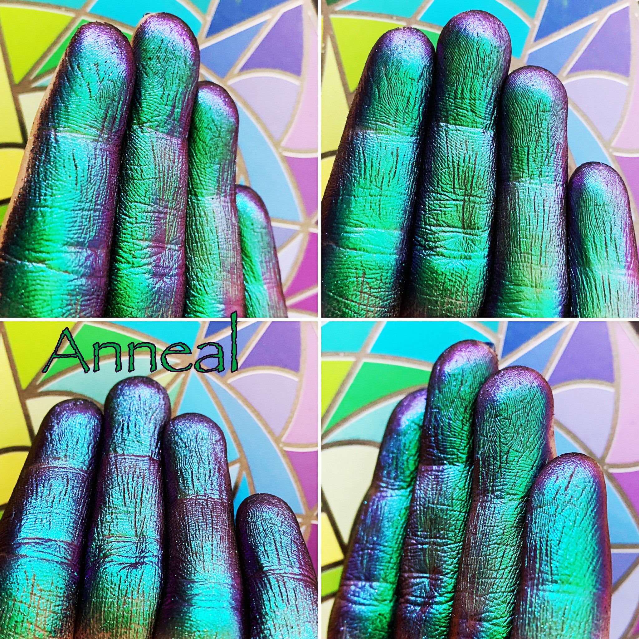 Anneal | Multichrome Jewel-Toned Eyeshadow Palette - Perfect for Party, Night Out & Special Occasion Makeup